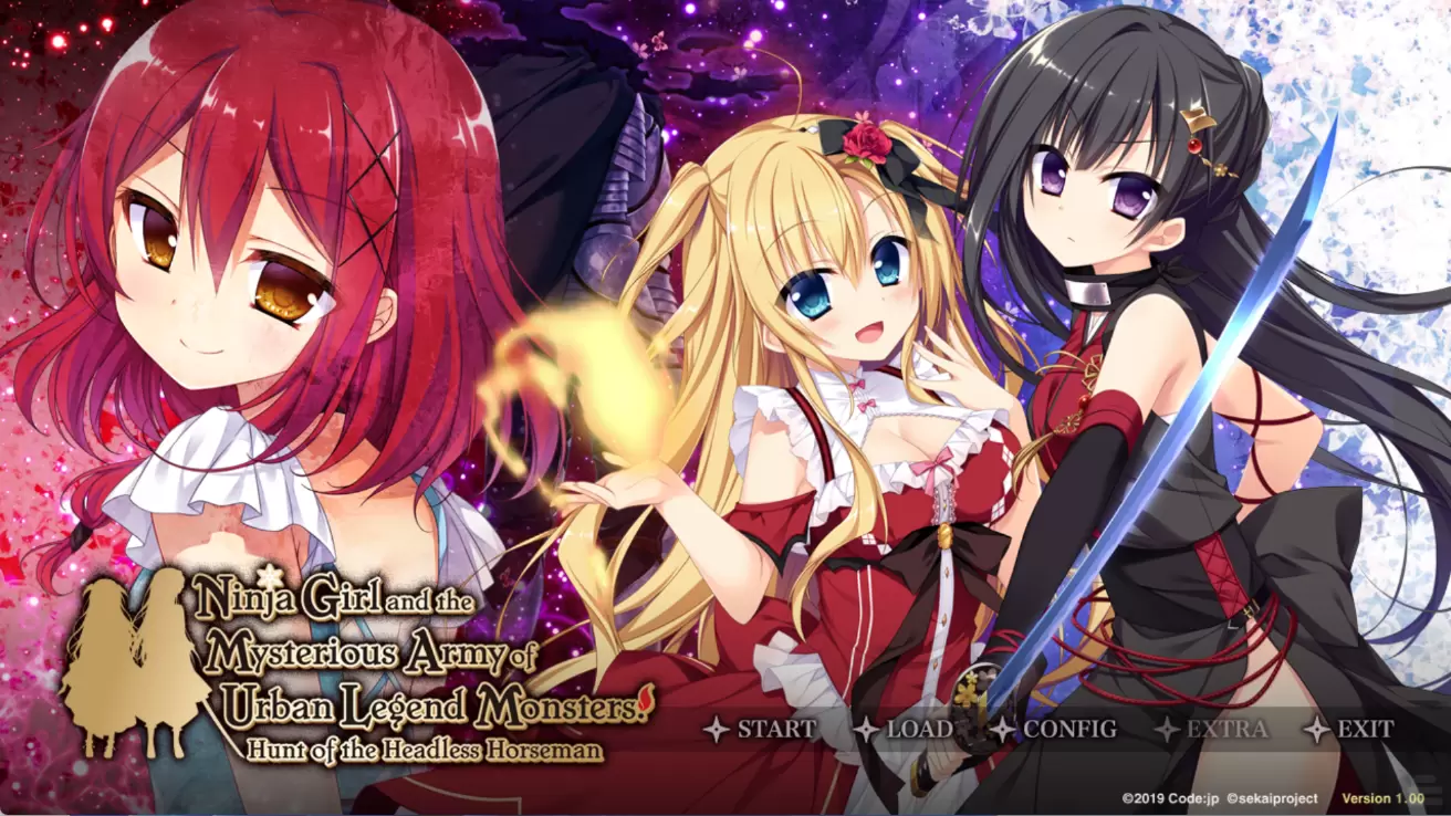 【KRKR】Ninja Girl and the Mysterious Army of Urban Legend Monsters! ~Hunt of the H